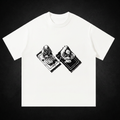 Built on Duas Tee — White front